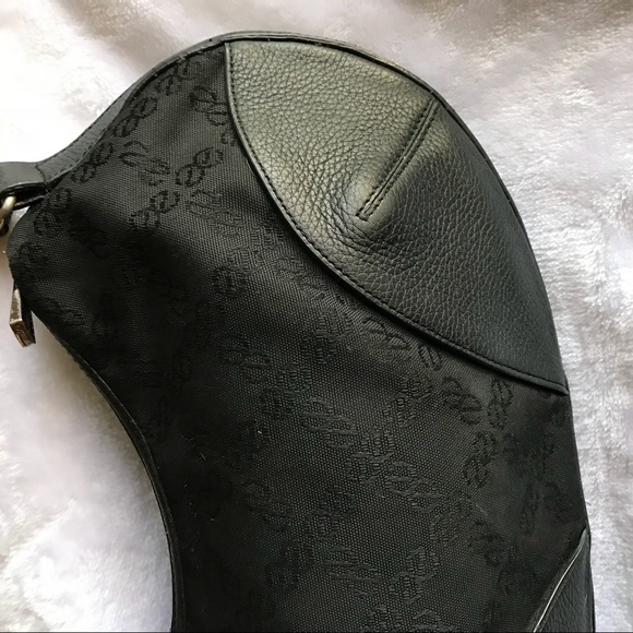 EXPRESS Black Hobo Satchel Purse - Picture 4 of 8